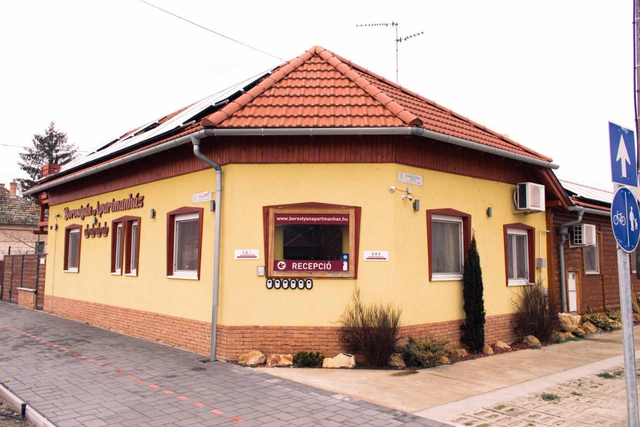 Borostyan Apartmanhaz Morahalom Bagian luar foto