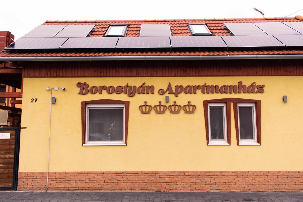 Borostyan Apartmanhaz Morahalom Bagian luar foto