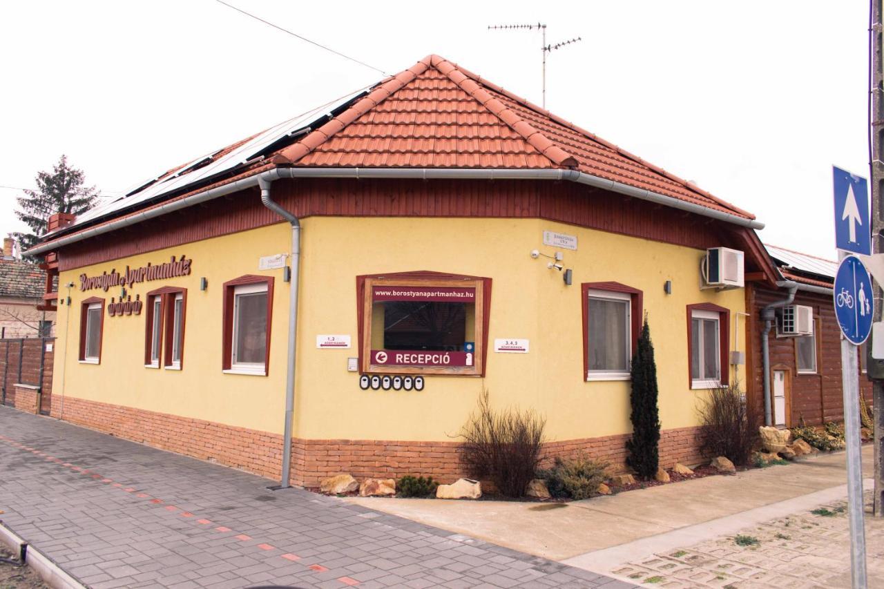 Borostyan Apartmanhaz Morahalom Bagian luar foto